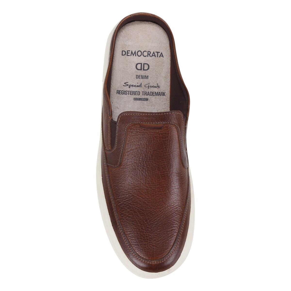 SAPATENIS MASC CONHAQUE/C, COURO BOVINO , SOLADO BORRACHA - Mule Democrata  Go Masculino | Spazzio - Moda, esporte e calçados!