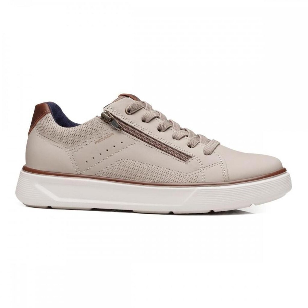 Sapatenis Pegada 110934-03 Bege Masculino