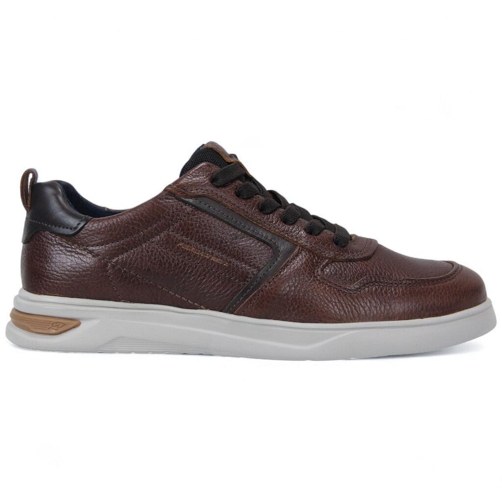 Sapatenis Pegada Couro 112401 Masculino