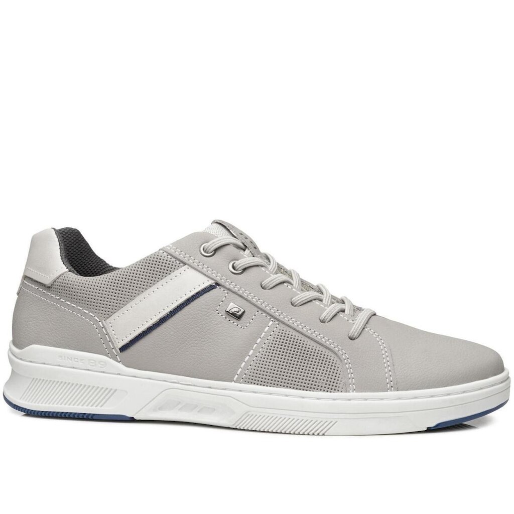 Sapatenis Pegada Couro Silver Masculino