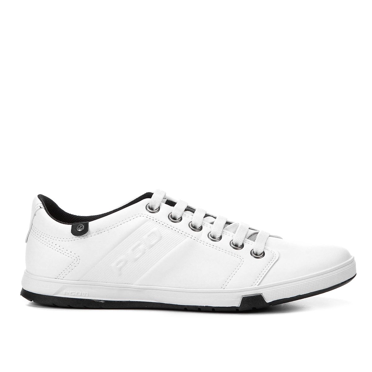 Sapatênis Pegada Elástico Masculino - Branco | Netshoes