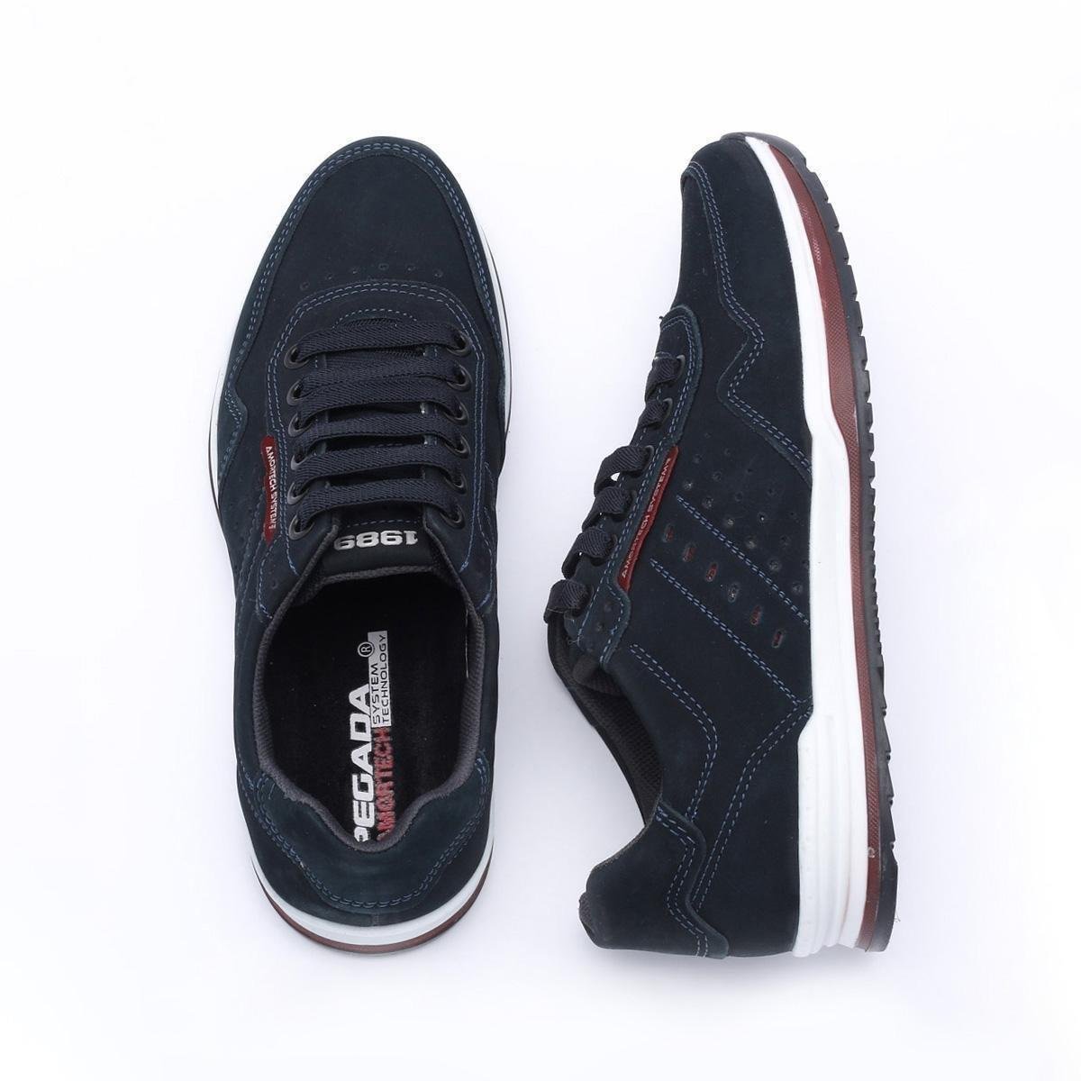 Sapatênis Pegada Joghertz Ii - Azul Escuro | Netshoes
