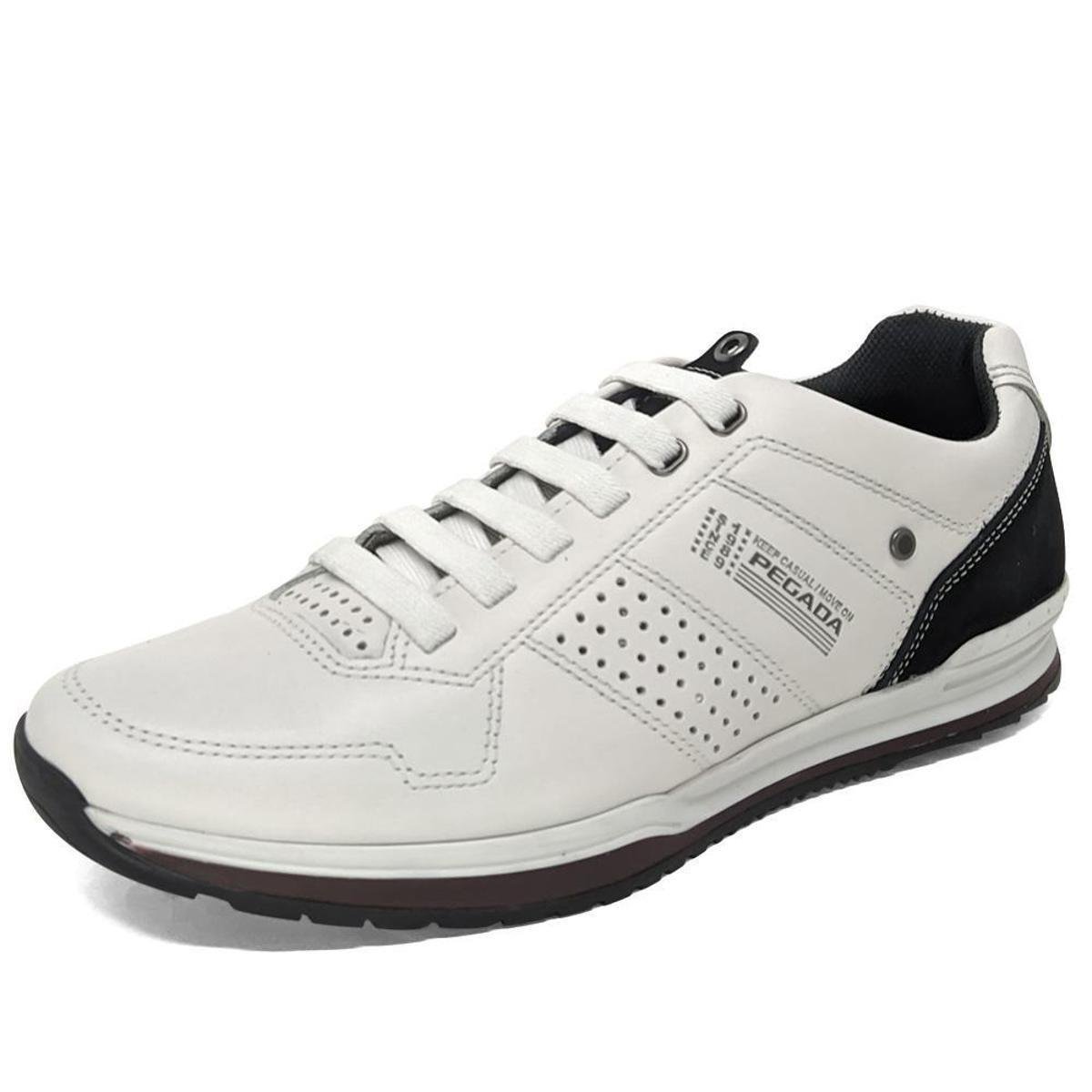 Sapatênis Pegada Masculino 118408 - Branco | Netshoes
