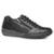 Sapatênis Pegada Masculino  Couro Zíper 111002 - Preto