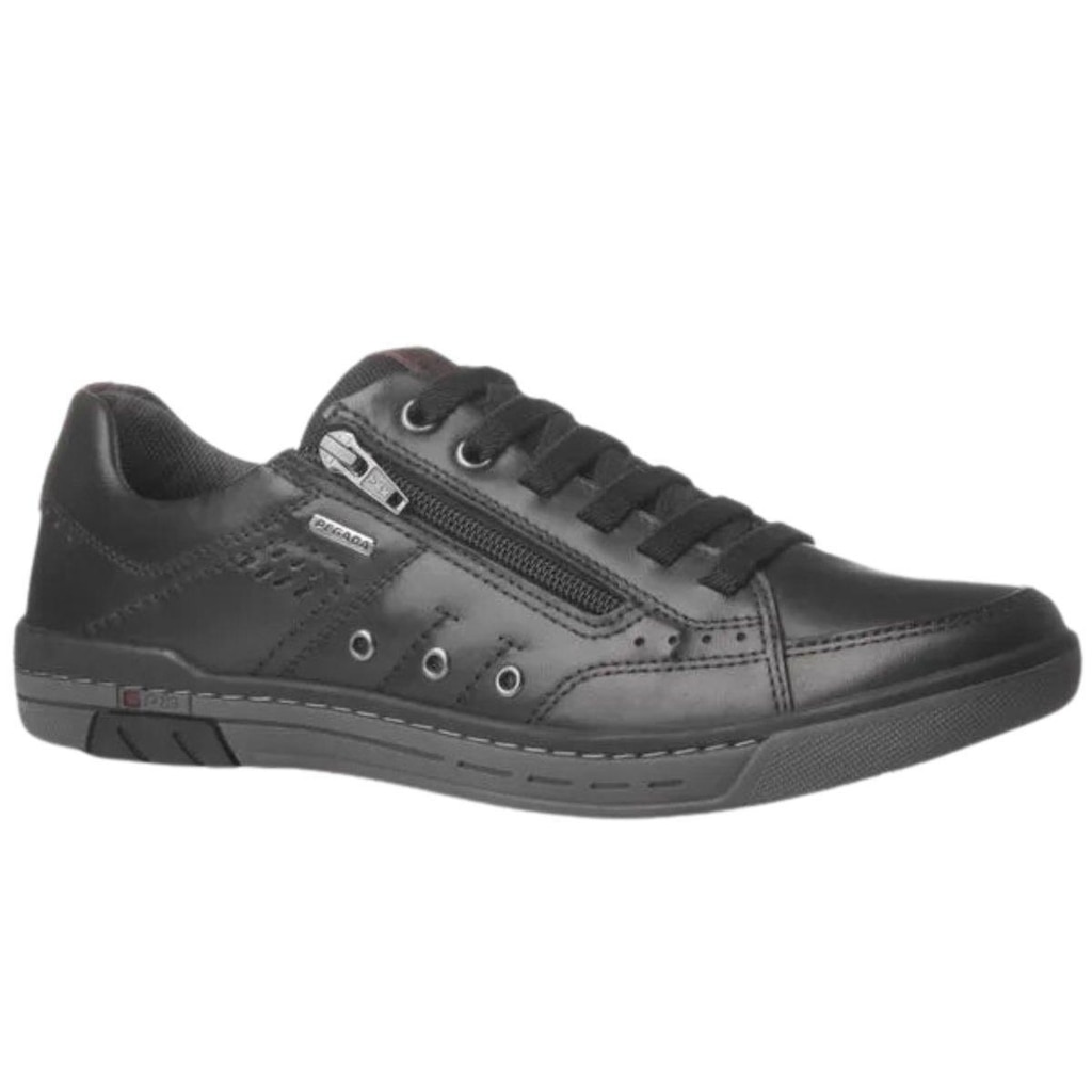 SAPATÊNIS PEGADA MASCULINO EM COURO 119308