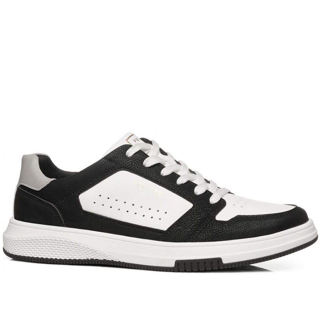 Sapatênis Pegada Masculino em Microfibra Branco 172403-02