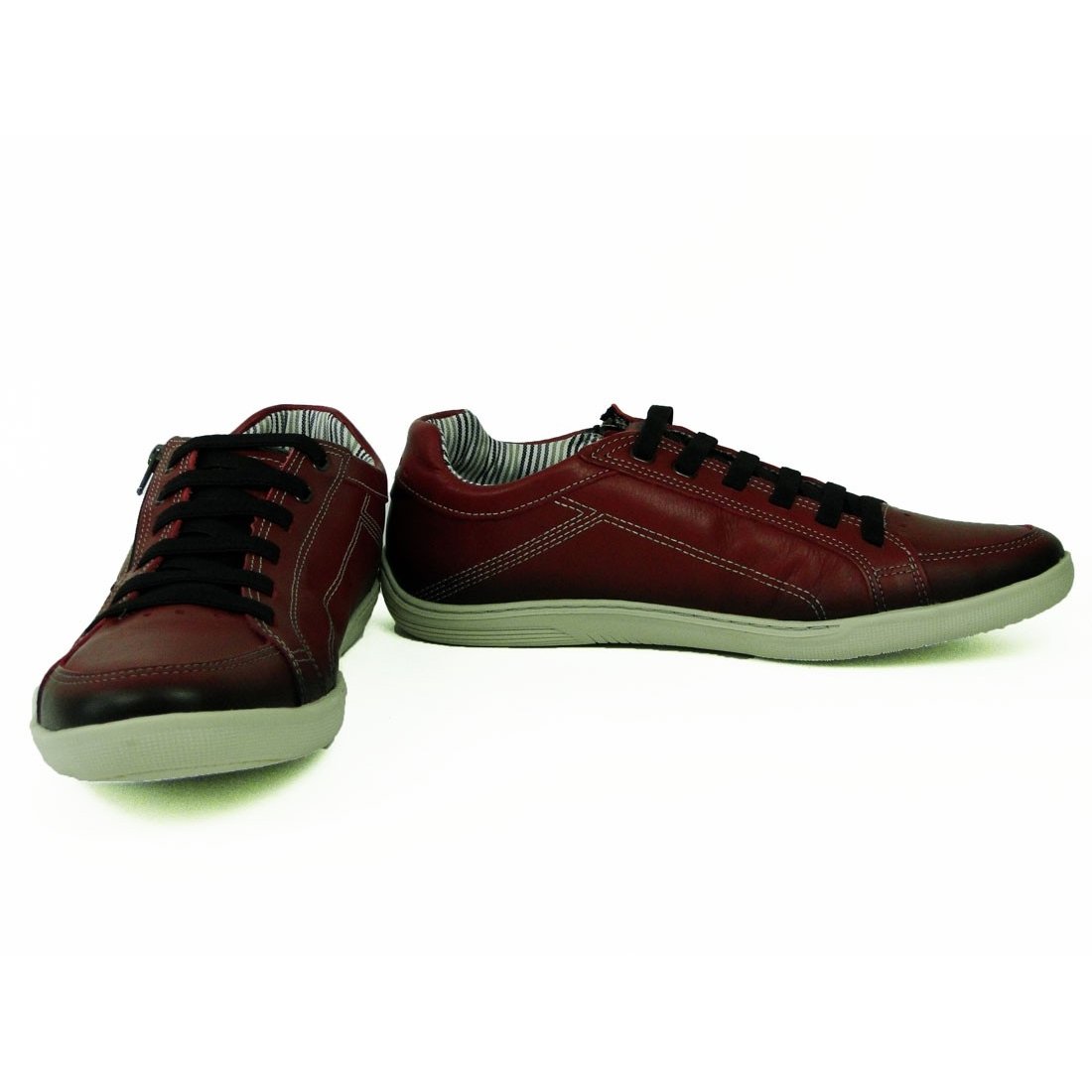 Sapatenis Pegada Nobuck - Bordô | Netshoes