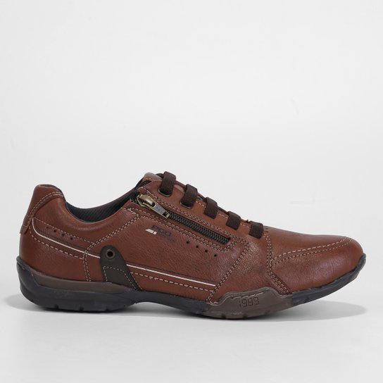 Sapatênis Pegada PGD Microfibra Masculino - Marrom Menor preço em Sapatênis Pegada PGD Microfibra Masculino - Marrom