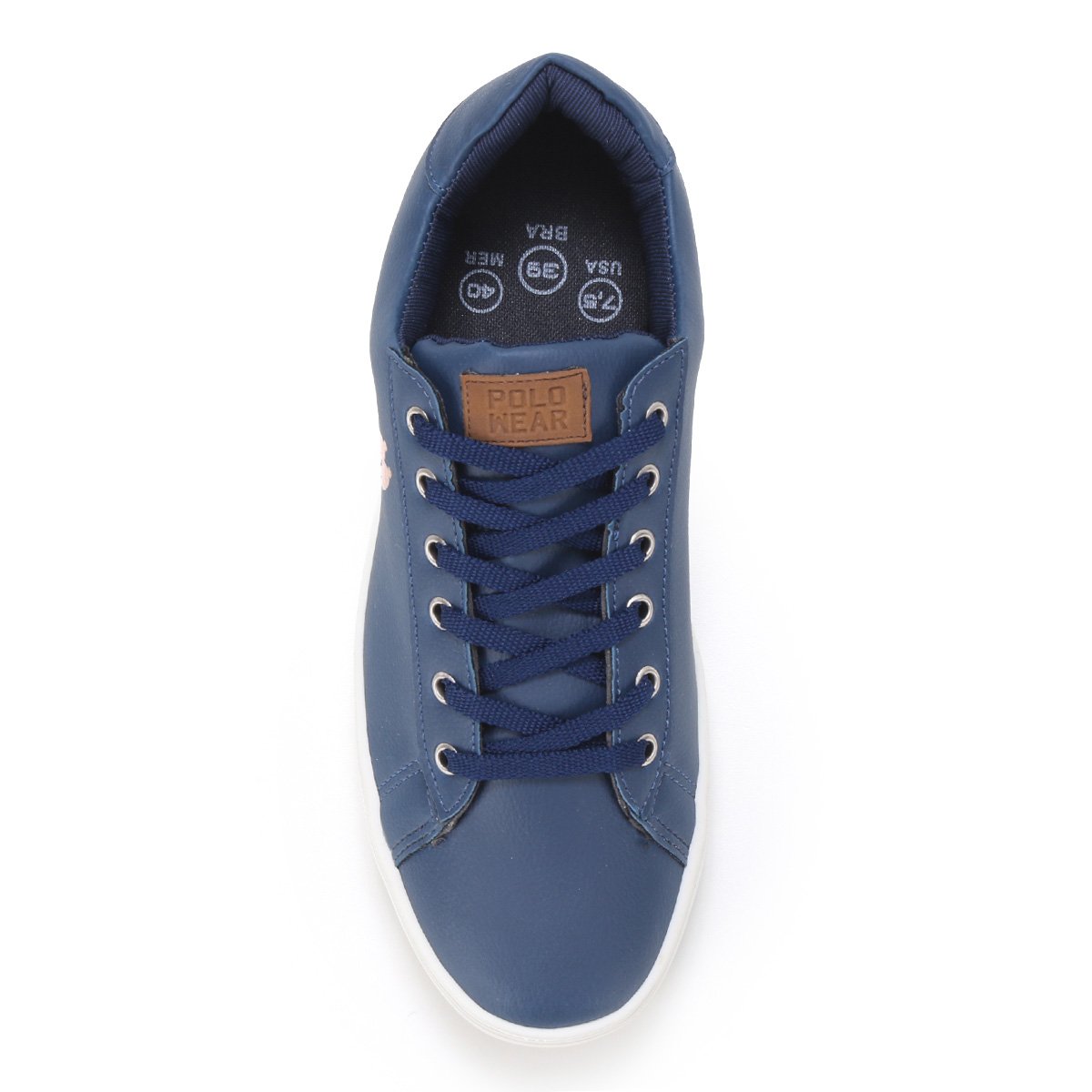 Sapatênis Polo Wear Básico Masculino - Marinho | Netshoes