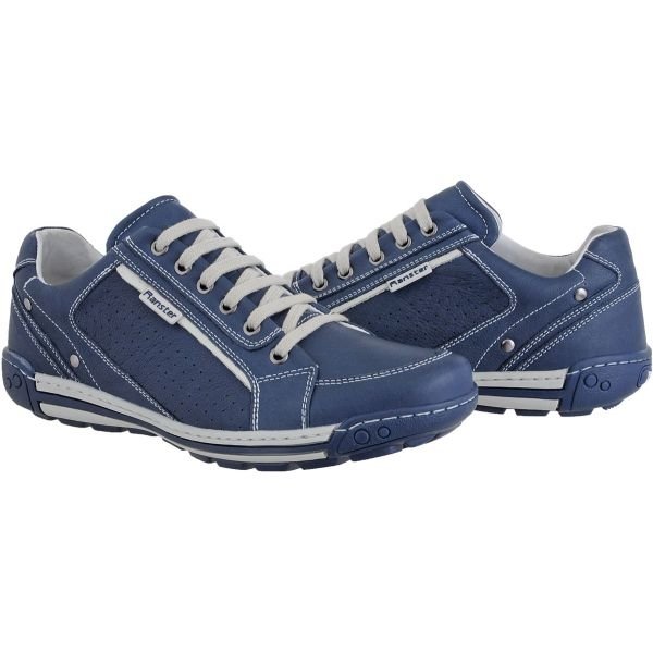 Sapatênis Ranster Couro Max - Azul | Netshoes