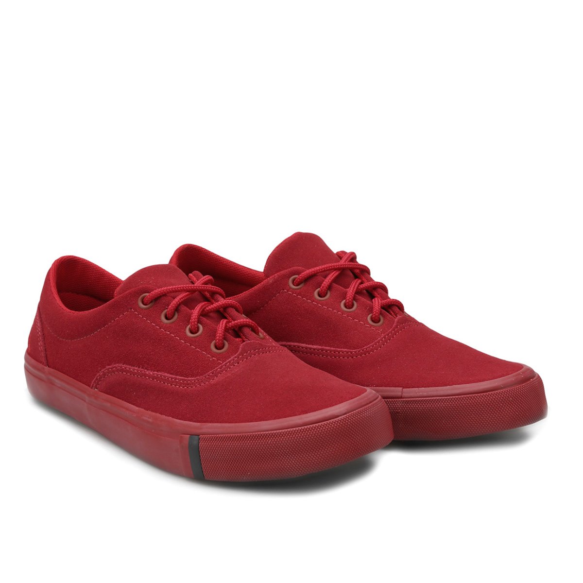Sapatênis Reserva Montecar Camurça - Vermelho | Netshoes