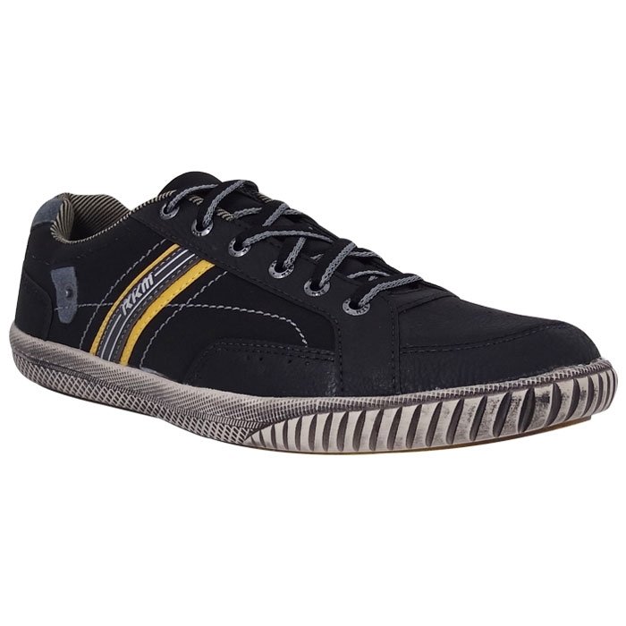 Sapatênis RKM R403 - Preto+Amarelo | Netshoes