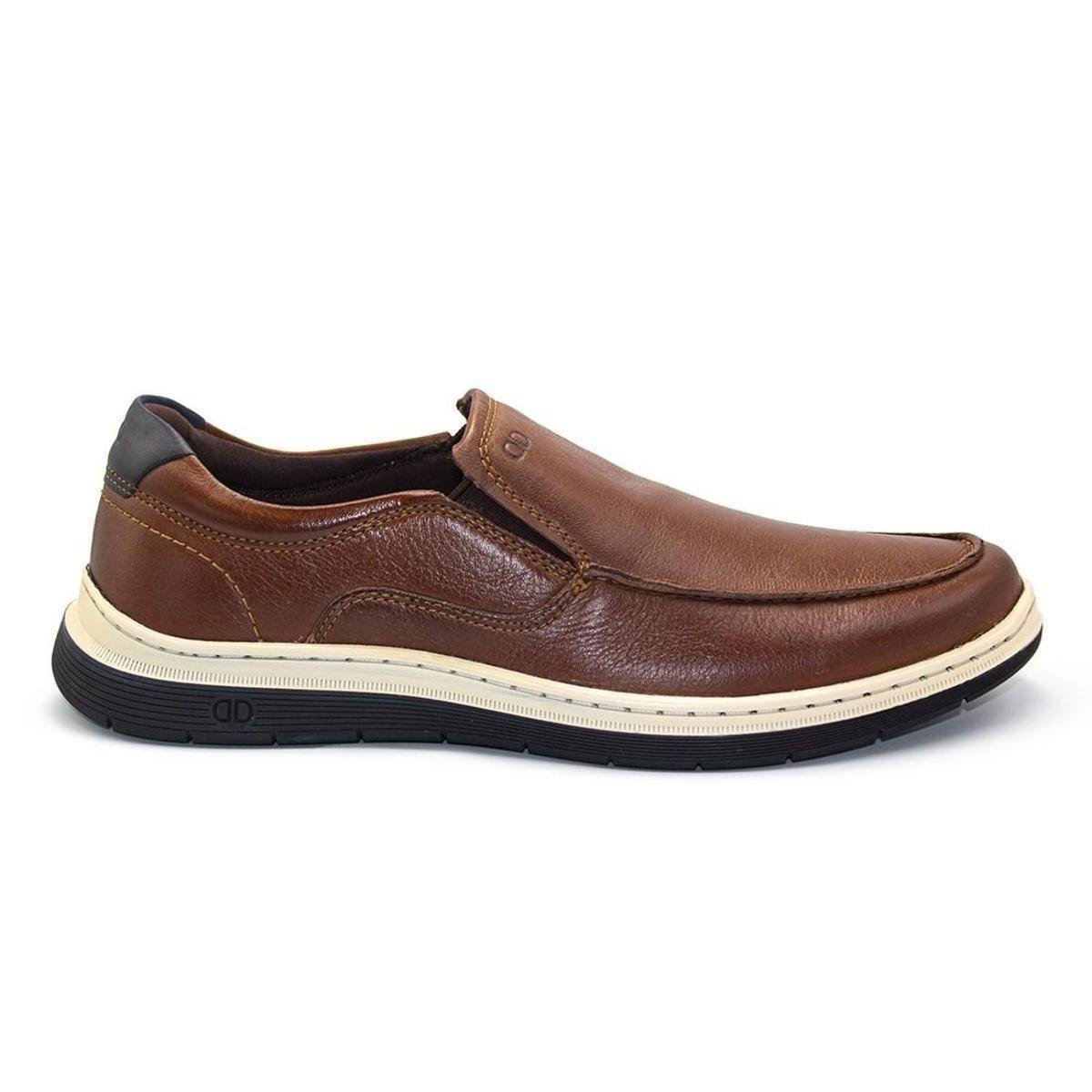Sapatênis Slip On De Couro Democrata Masculino Easy Leave 245201 Menor preço em Sapatênis Slip On De Couro Democrata Masculino Easy Leave 245201