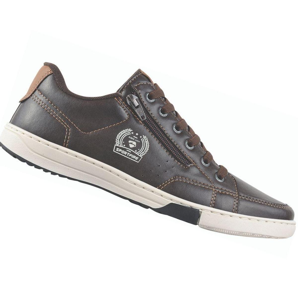 Sapatênis Sport Fire 0054A Masculino - Marrom | Netshoes