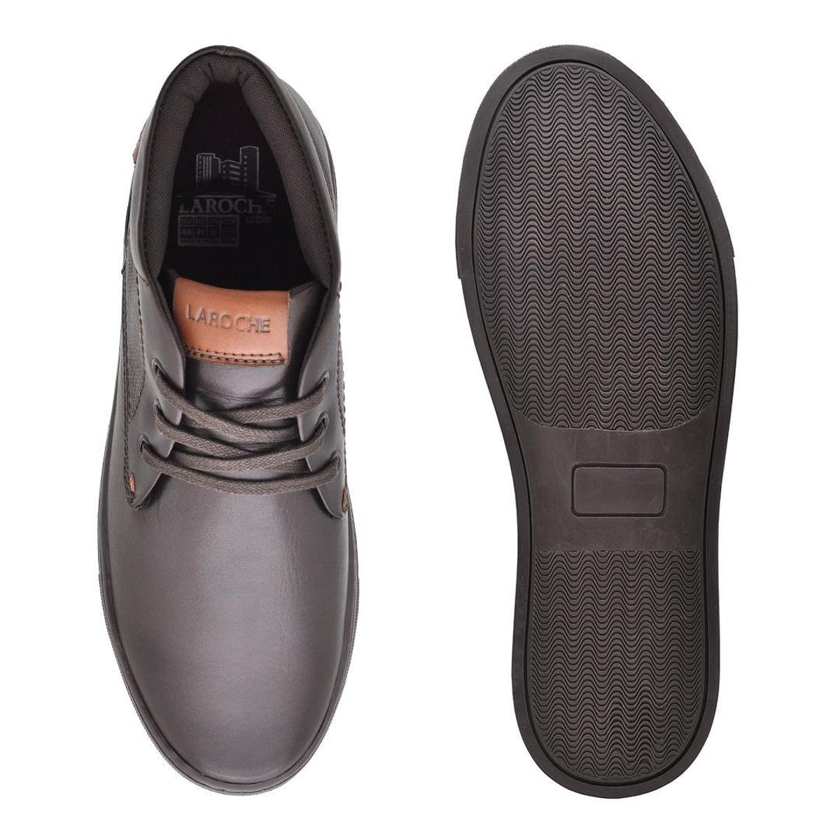 SAPATENIS STRATUS MASCULINO EM COURO - - Marrom | Netshoes
