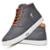 Sapatenis Tenis Cano Alto Casual Masculino Botinha - Cinza