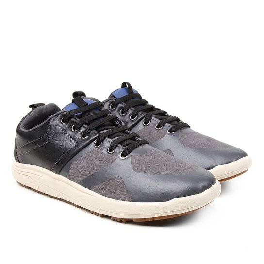 Sapatênis Walkabout Básico Masculino - Grafite Menor preço em Sapatênis Walkabout Básico Masculino - Grafite