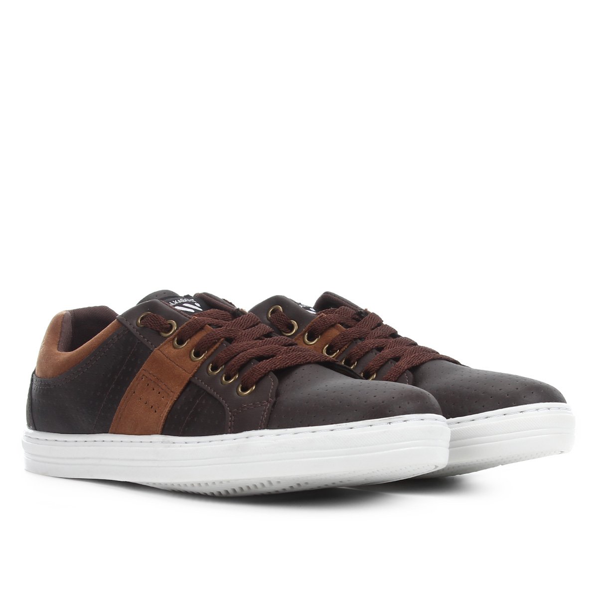 Sapatênis Walkabout Perfuros Masculino - Café | Netshoes