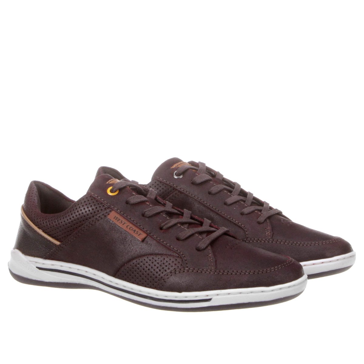 Sapatênis West Coast Houston Basic - Vinho | Netshoes