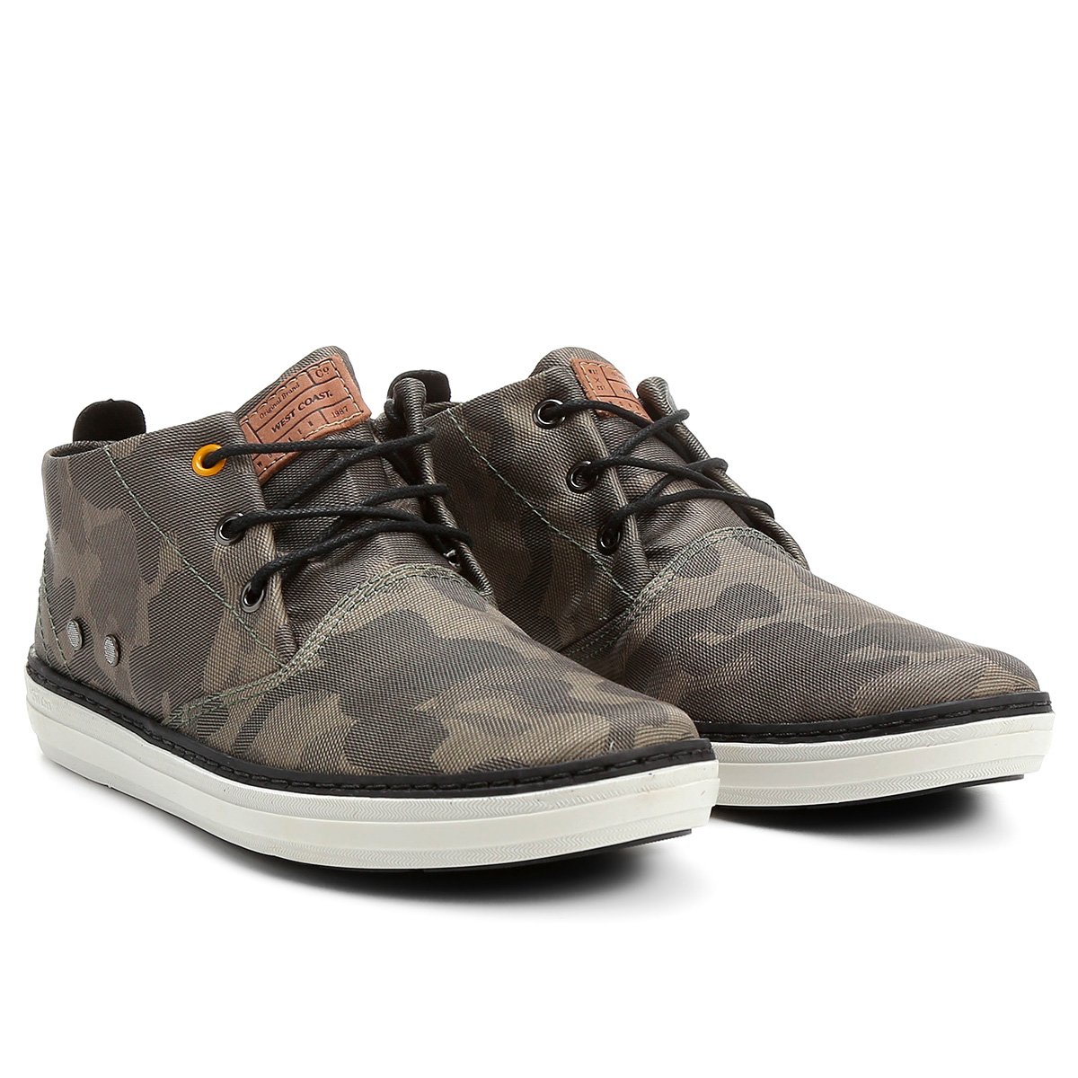 bota west coast camuflada