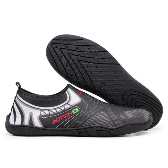 Sapatilha Aquática Action Híbrida Neoprene Bike Praia Jet-ski - Preto é ruim? Sapatilha Aquática Action Híbrida Neoprene Bike Praia Jet-ski - Preto é boa?