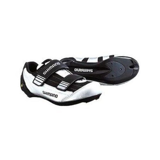 Sapatilha Calçado Bicicleta Speed Shimano R074s Pta/Pt 40eur - Prata+Preto Menor preço em Sapatilha Calçado Bicicleta Speed Shimano R074s Pta/Pt 40eur - Prata+Preto