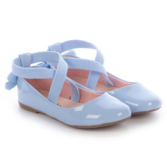 Sapatilha Sapato Azul Bebe Feminino Sapato Sapatilha Boneca
