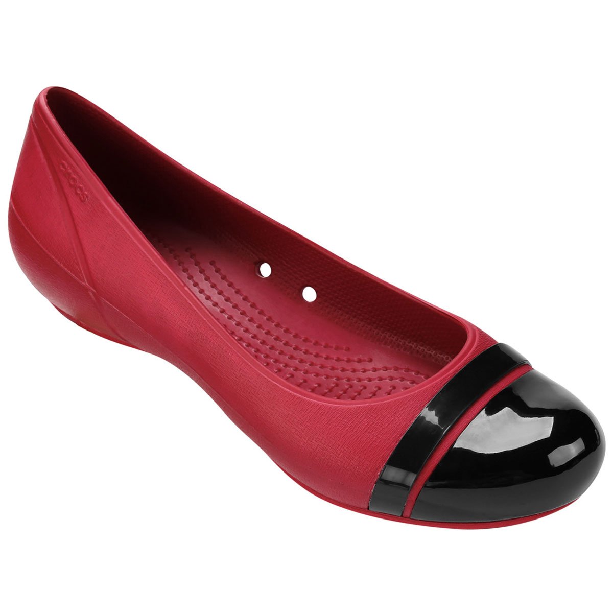 crocs cap toe flat