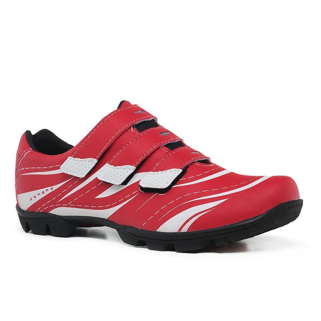 Sapatilha de Ciclismo Bike com Refletivo Masculino e Feminino Speed MTB Pedal Grip