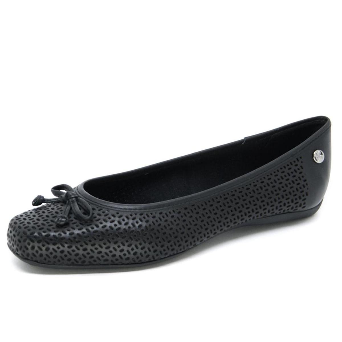 Sapatilha de Couro Bottero Bico Quadrado