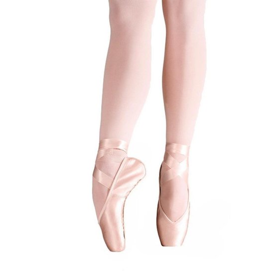 Sapatilha de Ponta Só Dança Toshie Largura D Palmilha FR - Rosa Menor preço em Sapatilha de Ponta Só Dança Toshie Largura D Palmilha FR - Rosa