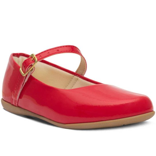 Sapatilha Feminina Infantil Boneca Sapato Menina Rasteira 02.08 - Vermelho é ruim? Sapatilha Feminina Infantil Boneca Sapato Menina Rasteira 02.08 - Vermelho é boa?