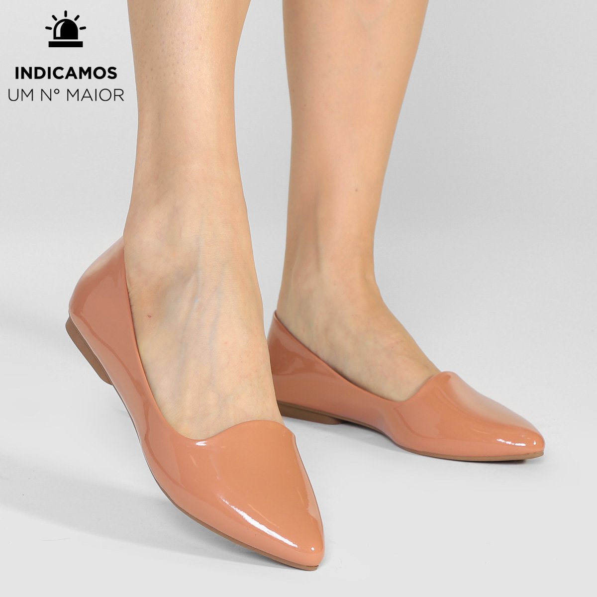 Sapatilha Griffe Bico Fino Feminina - 1