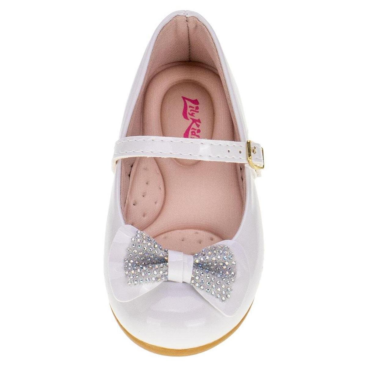 Sapatilha Infantil Lily Kids - 18147 - Branco | Netshoes