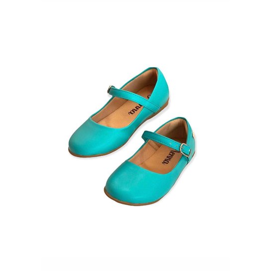 Sapatilha Infantil Menina Azul Thiffany/Turquesa Azul Turquesa