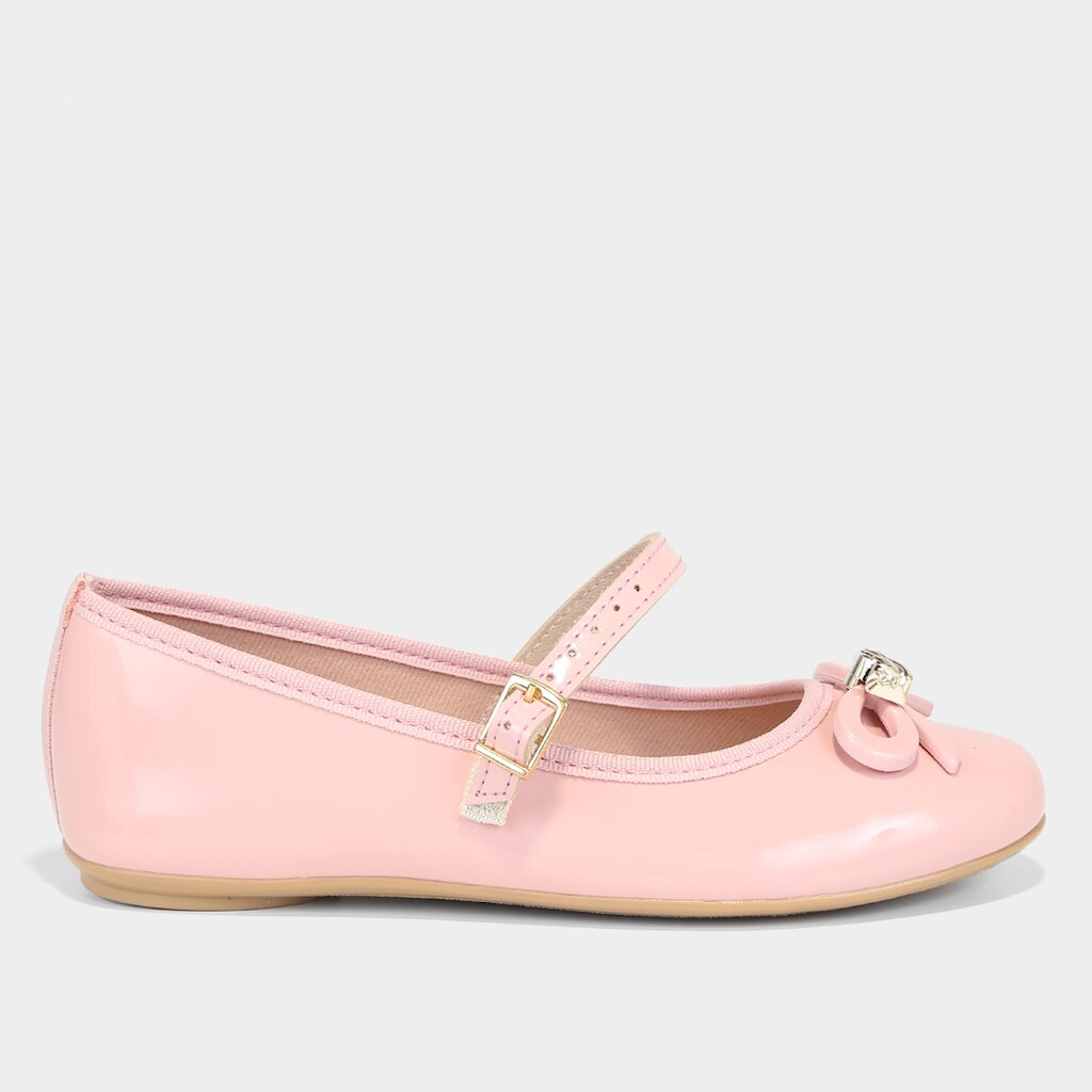 Sapatilha Infantil Molekinha Boneca Verniz Menina