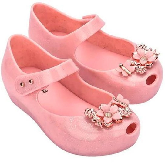 Sapatilha Mini Melissa Ultragirl Infantil Menina Rosa Netshoes