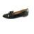 Sapatilha Mocassim Feminino Napa  Laço Bico Quadrado - Preto