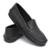Sapatilha Mocassim Masculina Couro Conforto Total - Preto