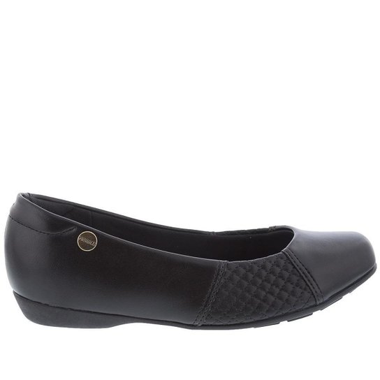 Sapatilha Modare Ultraconforto com Recortes Preto - 41 - Preto Menor preço em Sapatilha Modare Ultraconforto com Recortes Preto - 41 - Preto