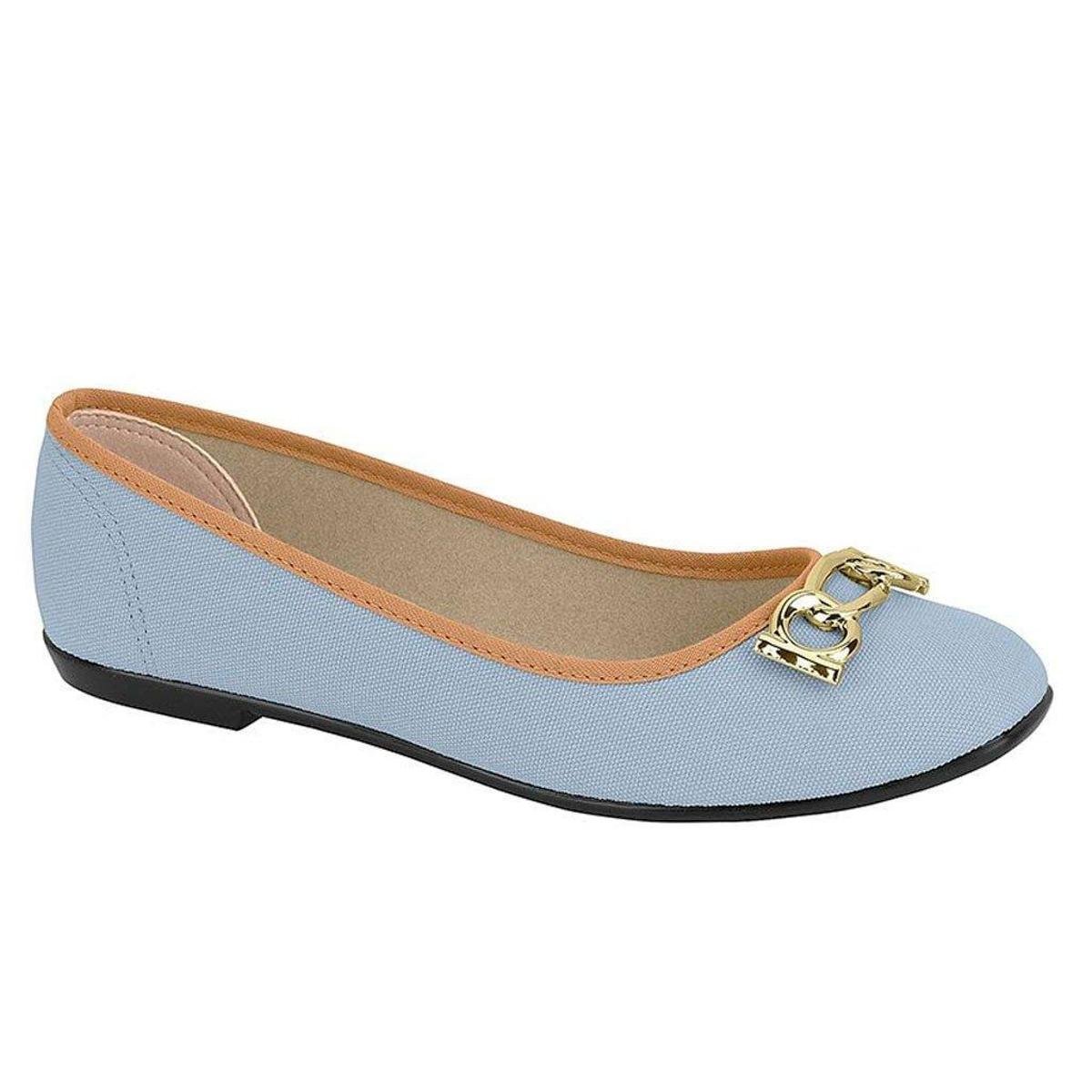 Sapatilha Moleca 5729 34/39 - Jeans | Netshoes