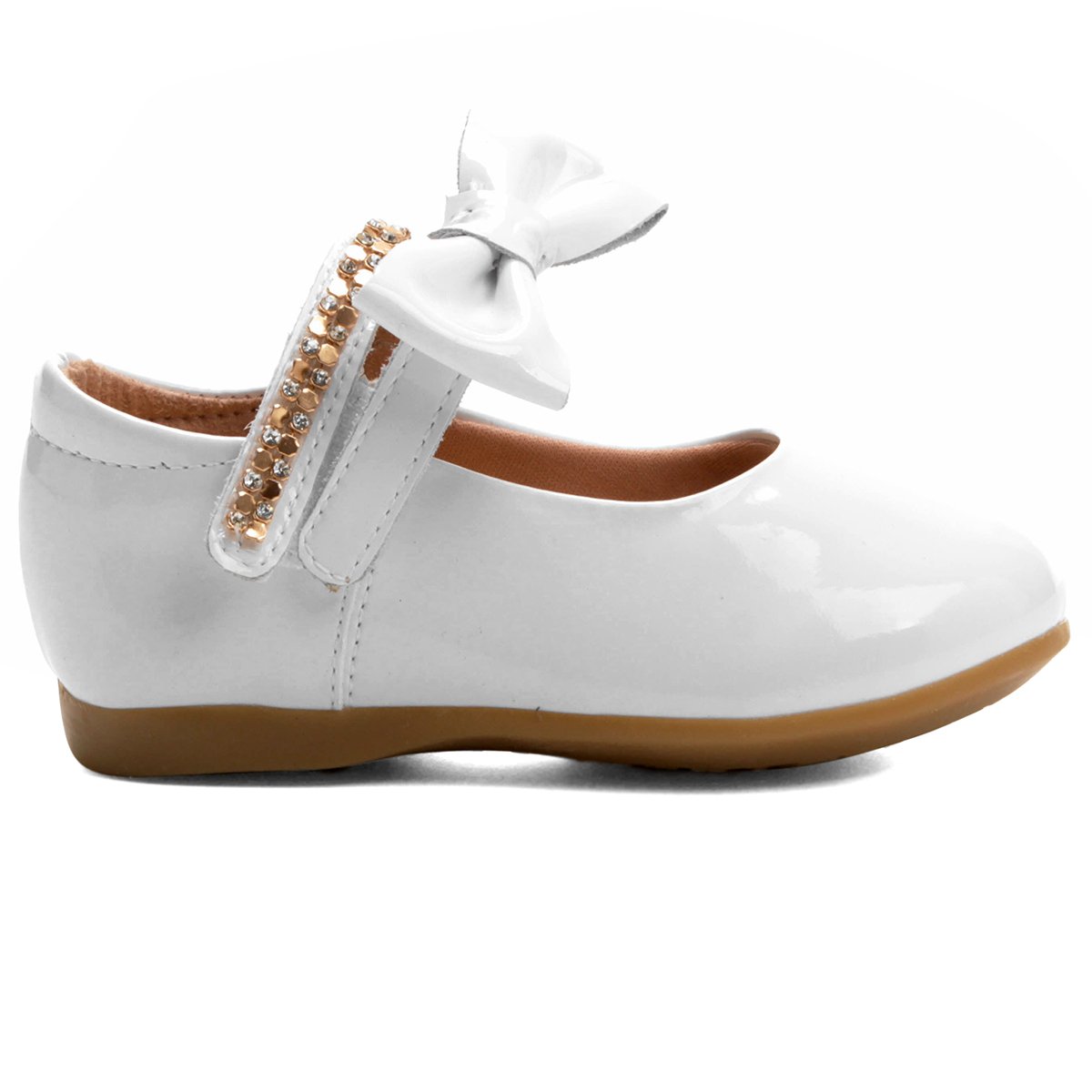 Sapatilha Ortopé Laço Infantil - Branco | Netshoes