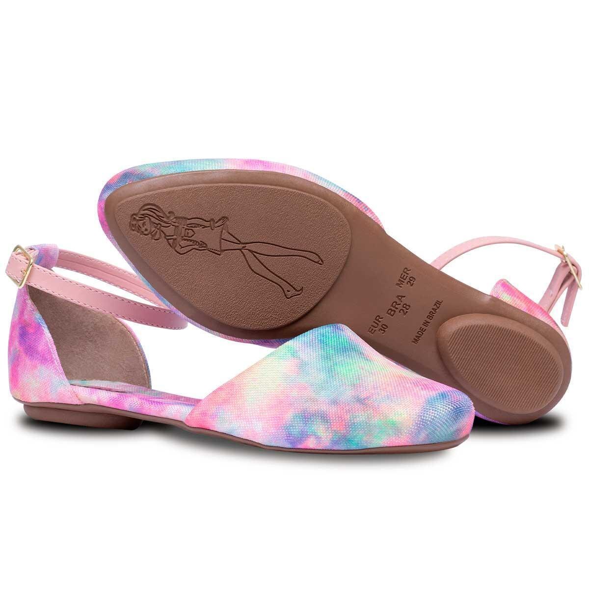 Sapatilha Salome Infantil Feminina Menina Sapato Boneca 07.29 - Colorido |  Netshoes