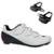 Sapatilha Speed Ciclismo Absolute Nero 5 + Pedal Wellgo R096B - Branco