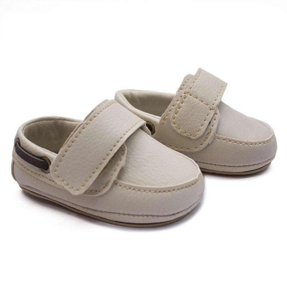 Sapato Bebê Baby Way Velcro Menino | Netshoes