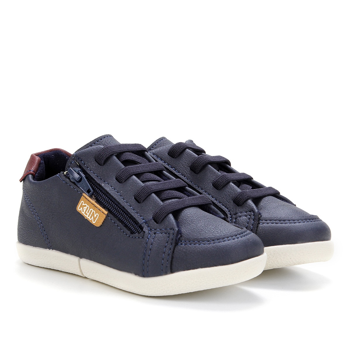 Sapato Bebê Klin Baby Flyer Masculino - Marinho+Vermelho | Netshoes