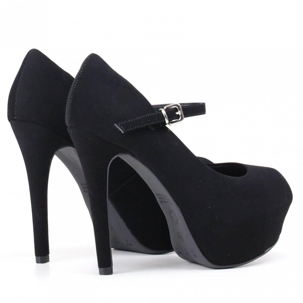 peep toe bebece verniz