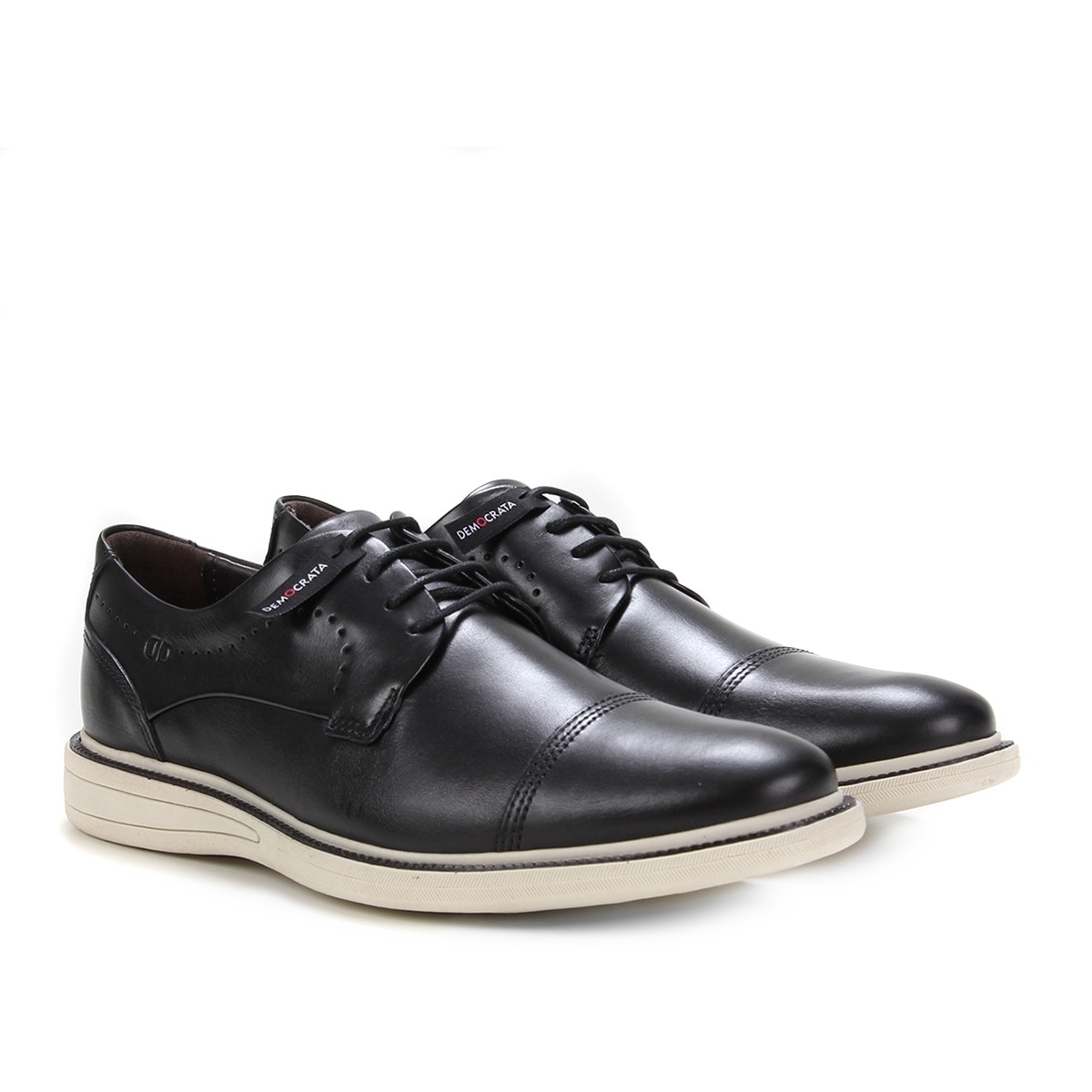 Sapato Casual Couro Democrata Bay Masculino