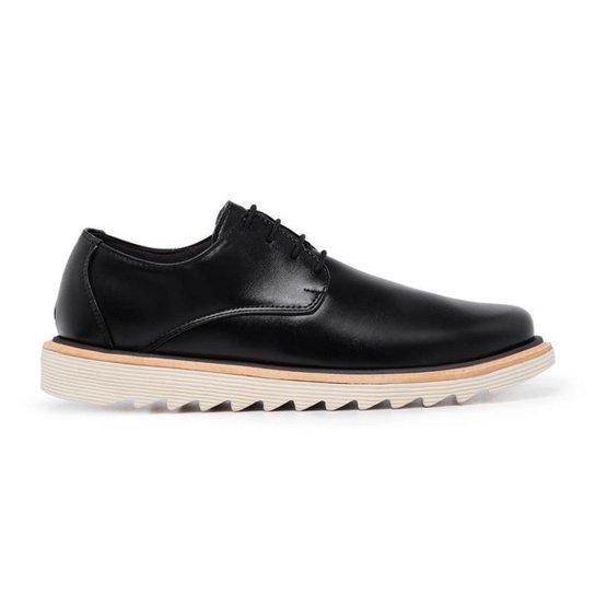 Sapato Casual Oxford Derby Tratorado Super Leve E Macio - Preto é ruim? Sapato Casual Oxford Derby Tratorado Super Leve E Macio - Preto é boa?