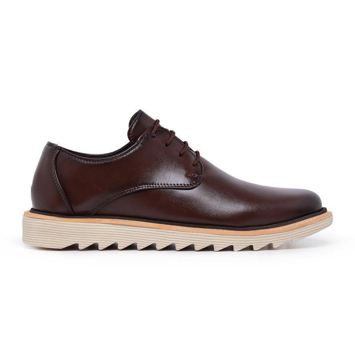 Sapato Casual Oxford Derby Tratorado Super Leve E Macio é boa?
